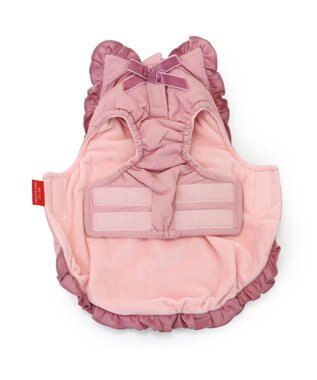 PET PARADISE ディズニー ミニーマウス 遠赤外線 軽量ふわベスト 小型犬 ピンク