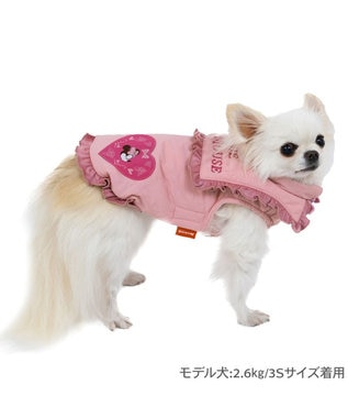 ディズニー ミニーマウス 遠赤外線 軽量ふわベスト 小型犬 / PET