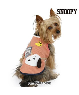 PET PARADISE スヌーピー ポーチ タンクトップ 《ピンク》【小型犬】