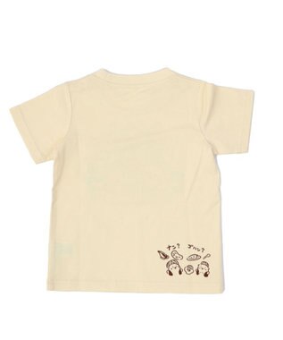 Mother garden しろたん キッズＴシャツ 半袖 《おつカレー》 ベージュ