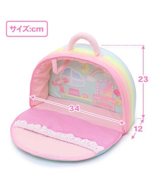 Mother garden マザーガーデン ドール着せ替え お洋服4点付き くものうえのレインボーきせかえハウス 単品 -