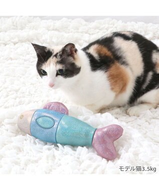 PET PARADISE ペットパラダイス 猫 キラキラお魚トイ マルチカラー