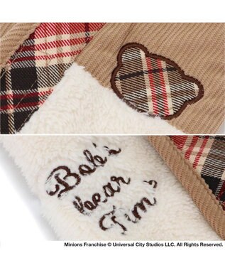 PET PARADISE ミニオン  ボブ＆ティム  背中開きベスト 小型犬 ベージュ