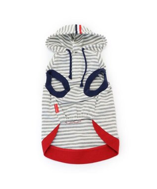 PET PARADISE リサとガスパール パーカー 《親友 ボーダー柄》【小型犬】 マルチカラー