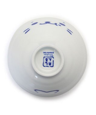 Mother garden しろたん ごはん粒がくっつきにくい ご飯茶碗 《大盛》 《顔ぼん柄/しろたん＆らっこいぬ柄》 単品 顔ぼん柄