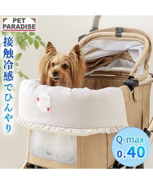 PET PARADISE ペットパラダイス クール カート用 クッション 《苺花柄》