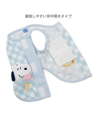 PET PARADISE スヌーピー ポケットクール タンクトップ 《アイス柄》小型犬 ホワイト×ブルー
