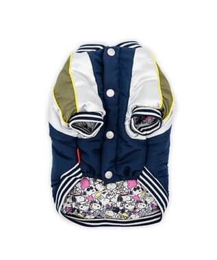 PET PARADISE スヌーピー 遠赤外線 スカジャン モヒカン 中型犬 大型犬 ブラック