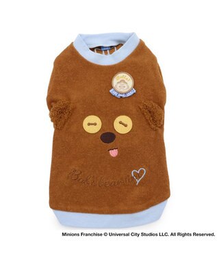 PET PARADISE ミニオン ティム サーモキープ 顔ぼんTシャツ   小型犬 ブラウン