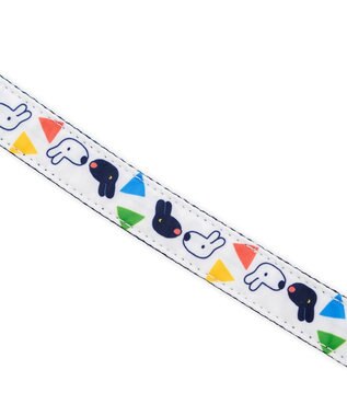 PET PARADISE リサとガスパール アクティブハーネス 《三角柄》 ＳＳ 小型犬 ホワイト×ネイビー