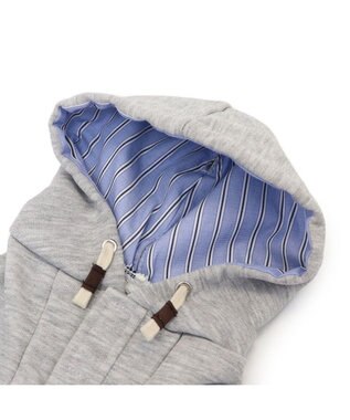 PET PARADISE ペットパラダイス シャツパーカー 小型犬 グレー