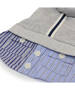 PET PARADISE ペットパラダイス シャツパーカー 小型犬 グレー