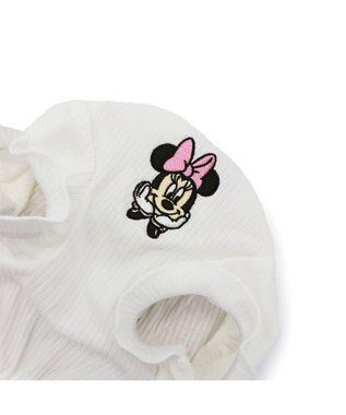 PET PARADISE ディズニー ミニーマウス アンティーク柄 ワンピース 【小型犬】 ピンク（淡）