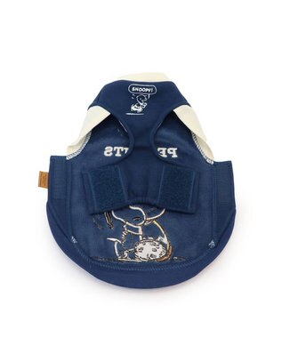 PET PARADISE スヌーピー 重ね着風トレーナー《ハグ柄》 小型犬 ネイビー