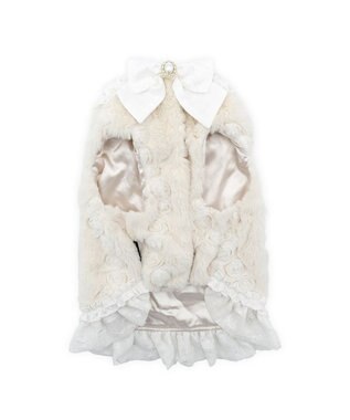 PET PARADISE cherircouture パールリボン ベスト 《ホワイト》 小型犬 ホワイト