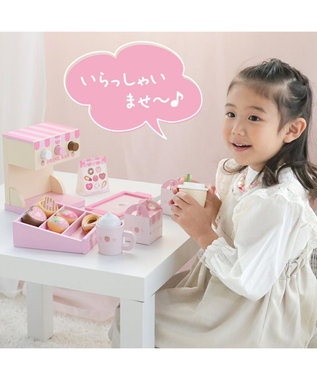 Mother garden マザーガーデン  野いちご いちごのドーナツショップ ピンク(淡)