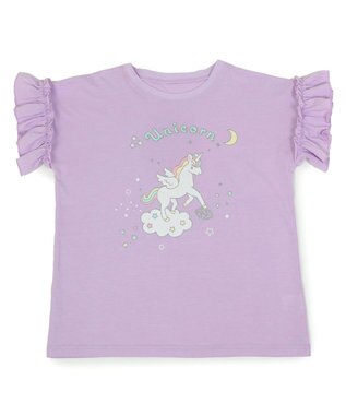 マザーガーデン フリル袖 Tシャツ M/L サイズ 100~120cm 120