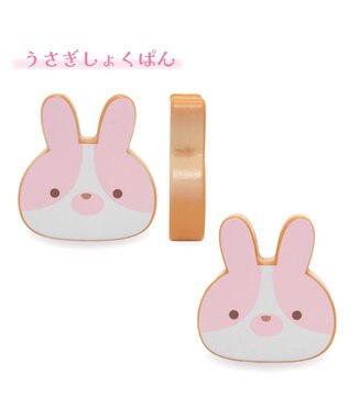 Mother garden マザーガーデン 木製 うさぎしょくぱん 単品 うさぎしょくぱん