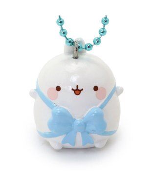 Mother garden マザーガーデン MOLANG モラン お座り ミニキーホルダー 《モラン / リボン / バカンス / ケーキ / ピウピ》 プチキーホルダー