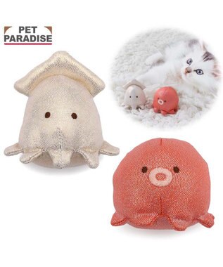 PET PARADISE ペットパラダイス 猫 イカたこツインズ　ボール