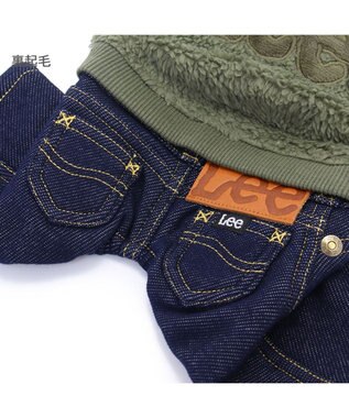 PET PARADISE Ｌｅｅ フリース パンツつなぎ 小型犬 カーキ