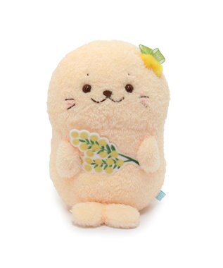Mother garden しろたん ミモザマスコット 《しろたん》 単品 しろたん