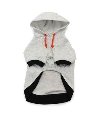 PET PARADISE Lee ビッグ ロゴ パーカー 《グレー》 小型犬  グレー