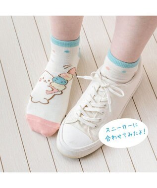 Mother garden ネット店 しろたん 靴下 2足セットB柄 2026春 21～24cm 2足セットB柄