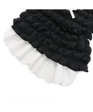 PET PARADISE ペットパラダイス ぽこぽこ ワンピース 《ブラック》 小型犬 ブラック