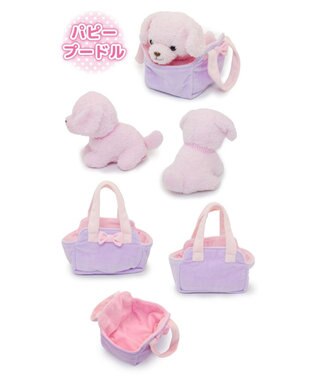 Mother garden マザーガーデン パピー ＆ キャリーバッグ セット 《パピープードル》 ピンク
