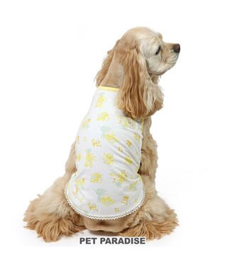 PET PARADISE ペットパラダイス はじめてタンクトップ 《ミモザ柄》 中型犬 大型犬 ミモザ柄