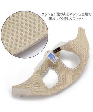 PET PARADISE ペットパラダイス くまちゃん ベストハーネス ４Ｓ 小型犬 ベージュ