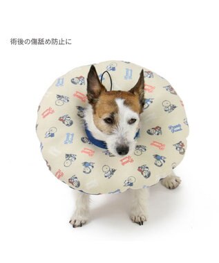 PET PARADISE スヌーピー makokoro エリザベスカラー  Ｓ 小型犬 -