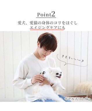 PET PARADISE ペットパラダイス マッサージローラー 遠赤外線 ベージュ