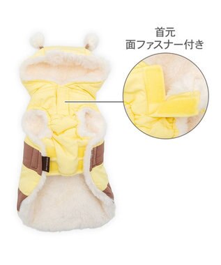 PET PARADISE ペットパラダイス 蜂さん 綿入り ベスト 小型犬 イエロー