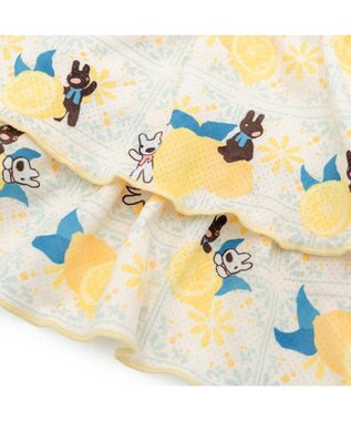 PET PARADISE リサとガスパール エコメイド シトラス ワンピース 小型犬 ホワイト×イエロー