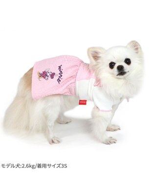 ディズニー ミニー ワンピース 《ぷくっと花柄》 小型犬 / PET