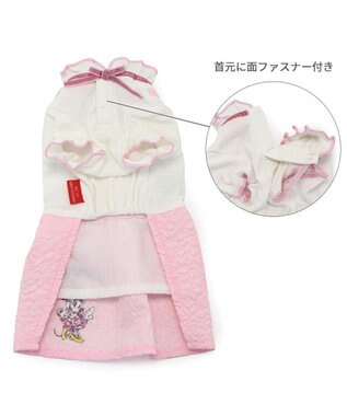 PET PARADISE  ディズニー ミニー ワンピース 《ぷくっと花柄》 小型犬 ぷくっと花柄