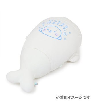 しろたん 抱き枕 55ｃｍ 対応 冷やし しろたん クール Tシャツ いつもより冷えてます クール ひんやり 抱きぐるみ ぬいぐるみ用 カバー 着せ替え 夏 寝具 快眠 接触冷感 クール生地 熱中症対策 あざらし キャラクター マザーガーデン Mother Garden 通販