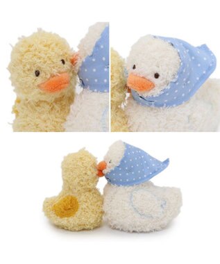 PET PARADISE ペットパラダイス 猫  スイスイ あひる トイ ホワイト×イエロー