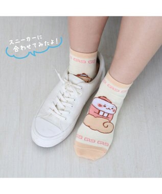 Mother garden しろたん 靴下 3足セット 〈カンフー柄 らくがき柄 うんどう柄〉 21cm～24ｃｍ マルチカラー