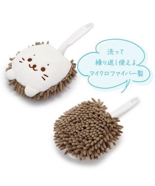 Mother garden しろたん ハンディモップ ホワイト