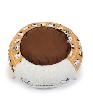 PET PARADISE スヌーピー 丸型寝袋 遠赤外線 《ブラザー柄》 50cm ブラザー柄