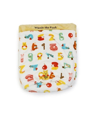 PET PARADISE ディズニー くまのプーさん 筒型寝袋 遠赤外線 《数字柄》 42×70cm 数字柄