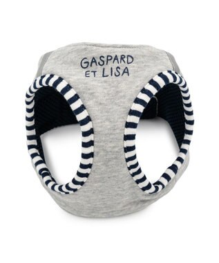 PET PARADISE リサとガスパール ベストハーネス 《エッフェル》 Ｓ グレー