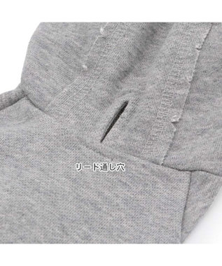 PET PARADISE Lee カットオフ パーカー 《グレー》 小型犬 グレー