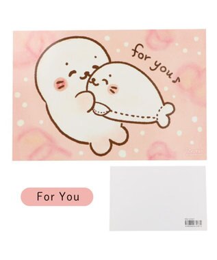 Mother garden しろたん メッセージカード 《Happy Birthday / いつもありがとう（黄色）/ For you 》単品