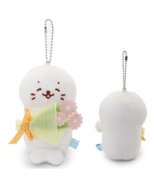 Mother garden しろたん 感謝の花束キーホルダー 9cm キーホルダー