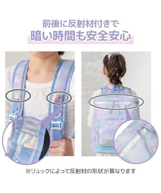 Mother garden マザーガーデン ユニコーン スクエアリュック 【Lサイズ】  《ミルキーウェイ紫》 ミルキーウェイ紫