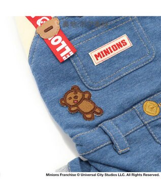 PET PARADISE ミニオン ボブ　パンツつなぎ 《オーバーオール 風》 小型犬 ネイビー